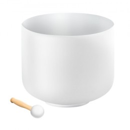 Crystal Singing Bowl 8 "F Note Heart Chakra Singing Bowl til helbredelse af yoga