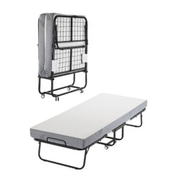 Rollaway Bed Folding Bed with 5 inches Foam Mattress for Adults & Guest