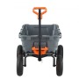 Poly Garden Dump Cart Heavy-duty Yard Carts and Wagons 6.48 cu.ft 1200 lbs