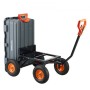 Poly Garden Dump Cart Heavy-duty Yard Carts and Wagons 6.48 cu.ft 1200 lbs