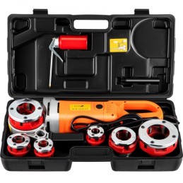 Electric Pipe Threader, 2300W Pipe Threading Machine, Heavy-Duty Hand-Held Power Drive Kit, 220V Pipe Threader Machine,