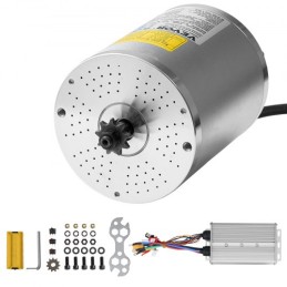 72V 3000W Electric Brushless DC Motor Kit with Upgraded Speed Controller
