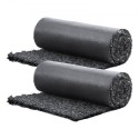 Gummi Mulch Roll til landskabsarkitektur 96 x 22in gummi Mulch Mat Pathway