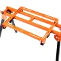 79in Miter Saw Stand med monteringsbakker i ét stykke glidende