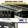 Vinyl Cutter Plotter Machine 53” Signmaster Software Sign Making Machine 1350mm Paper Feed Vinyl Cutter Plotter with Stand (53” 