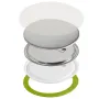 200 Sets 3 inch 75mm Pin Back Button Parts, DIY Round Button Badge Parts, Set Includes Metal Top, Plastic/Metal Button, Clear Fi