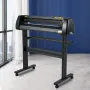 Vinyl Cutter Plotter Machine 28” Signmaster Software Sign Making Machine 720mm Paper Feed Vinyl Cutter Plotter with Stand (28” 7