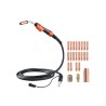 250Amp MiG svejsepistol med 15ft kabel til 0,030 "0,035" & 0,045 "ledninger