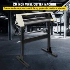 Vinyl Cutter 28 Tommer Vinyl Cutter Machine 720mm Paper Feed