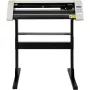 Vinyl Cutter 28 Inch Vinyl Cutter Machine 720mm Paper Feed Vinyl Plotter Cutter Machine with Sturdy Floor Stand for Cutting Pape