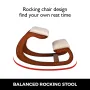 Ergonomic Kneeling Chair 99.8 kg Load Capacity Kneeling Posture Desk Chair Stool with Hip Cushion Kneeling Ergonomic Stool for H