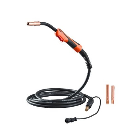 250Amp MiG svejsningspistol med 15ft kabel til 0,035 "& 0,045" svejsede ledninger