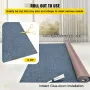 VEVOR Indoor Outdoor Rug Carpet 5.9x39.3' Outdoor Rug with Waterproof Back Outdoor Rug for Patio Porch Deck Garage Outdoor Area 