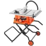 10 "Tabel Saw W/ Stand Electric Cutting Machine 4800 RPM 25-in