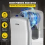 VEVOR Jet Hand Dryer, Premium Electric Commercial Blade Hand Dryer, ABS Air Dryer Hand with HEPA Filtration Wall Mount Hand Drye