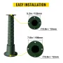 Antique Hand Water Pump Stand Pitcher Pump Stand Cast Iron Well Pump Stand with Pre-set 13 mm(0.5") Holes for Easy Installation 