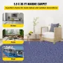 Indoor Outdoor Rug Carpet 5.9x36ft Outdoor Rug with Waterproof