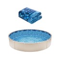 Round Pool Liner 8ft Overlap Style Pool Liner 54in Wall Height