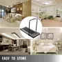 Under Desk Treadmills Working Treadmills For Running, Led Treadmill For Home Running Machine With Remote Control, 1-6.0km/h Spee