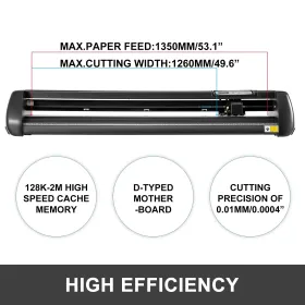 53" Vinyl Cutter Machine Basic Vinyl Plotter Cutter med Stand