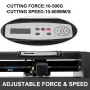 53" Vinyl Cutter Machine Basic Vinyl Plotter Cutter med Stand
