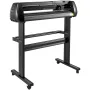34" Vinyl Cutter Machine Basic Vinyl Plotter Cutter with Stand Plotter Adjustable Force Speed Sign Making