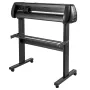 34" Vinyl Cutter Machine Basic Vinyl Plotter Cutter with Stand Plotter Adjustable Force Speed Sign Making