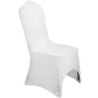 Stretch Spandex Folding Chair Covers, Universal Fitted Arched Front Cover, Removable Washable Protective Slipcovers, for Wedding