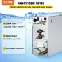 VEVOR 6KW Sauna Bath Steamer with LED Digital Display Steam Bath Generator 6KW Steam Room Generator for Home SPA Steam Generator