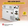 6KW Sauna Bath Steamer with LED Digital Display Steam Bath Generator 6KW Steam Room Generator for Home SPA Steam Generator with 