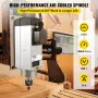 3.0KW 220V Air Cooled Spindle Motor CNC Air Cooling Spindle Motor for CNC Engraving Milling Machine