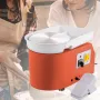 VEVOR Pottery Wheel 27.9 cm 0-300 RPM Ceramic Wheel, 350W Adjustable Speed Forming Machine with Sculpting Tools and Apron, Detac
