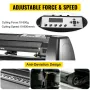 5in 1 Digital 15"x12" Heat Press & 34" Vinyl Cutter m/