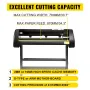 Digital Clamshell 15"x15" (38 X 38cm) Heat Transfer Press + 34 Inch Vinyl Cutter Machine Kit Software