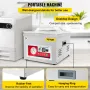 Chamber Vacuum Sealer, 260W Sealing Power, Vacuum Packing Machine for Wet Foods, Meats, Marinades and More, Compact Size with 25