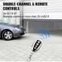 Roller Door Opener 1000N Garage Door Opener Operator Full Kit 150W Remote Control Electric Automatic Gate Openers Sliding Gates 