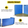 Desk Divider 60'' Desk Privacy Panel, 3 Panels Privacy Acoustic Panel, Sound Absorbing Acoustic Privacy Panel, Reduce Noise and 