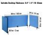 Desk Divider 60'' Desk Privacy Panel, 3 Panels Privacy Acoustic Panel, Sound Absorbing Acoustic Privacy Panel, Reduce Noise and 