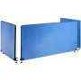 Desk Divider 60'' Desk Privacy Panel, 3 Paneler Privacy