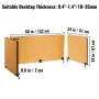 Desk Divider 60'' Desk Privacy Panel, 3 Paneler Privacy