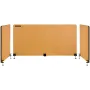 Desk Divider 60'' Desk Privacy Panel, 3 Panels Privacy Acoustic Panel, Sound Absorbing Acoustic Privacy Panel, Reduce Noise and 