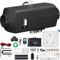 5KW 12V dieselparkeringsvarmer med LCD Monitor, Air Diesel Heater Parking Heater med Silencer til Truck Boat Car Trailer