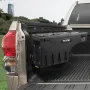 Truck Bed Storage Box, Lockable Lid, Waterproof ABS Wheel Well Tool Box 6.6 Gal/20 L with Password Padlock, Compatible with Tund