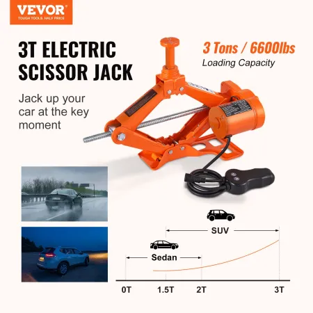 elbil jack gulv 3 tons elektrisk sakse jack bil
