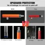 10 Ton Porta Power Kit, Hydraulic Ram with Pump, Car Jack with 4.6 ft/1.4 m Oil Hose, Bent Frame Repair Tool with Storage Case f