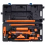 VEVOR 10 Ton Porta Power Kit, Hydraulic Ram with Pump, Car Jack with 4.6 ft/1.4 m Oil Hose, Bent Frame Repair Tool with Storage 