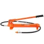 10 Ton Porta Power Kit, Hydraulic Ram with Pump, Car Jack with 4.6 ft/1.4 m Oil Hose, Bent Frame Repair Tool with Storage Case f