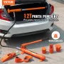 VEVOR 12 tons Porta Power Kit, hydraulisk stempel med pumpe med 4,6 ft/1,4 m olieslange, bærbar hydraulisk donkraft med