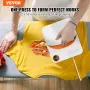 VEVOR Heat Press 30.5 cm x 25.4 cm Portable Easy Press Sublimation Transfer DIY T-shirt
