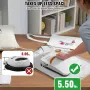 Heat Press 9 x 9 i bærbar Easy Press Sublimation Transfer DIY